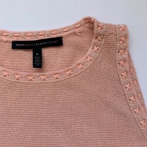 White House Black Market | Sleeveless Sweater